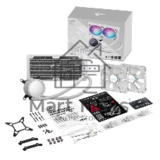 Жидкостная система охлаждения ASUS ROG RYUO III 240 ARGB WHT /AIO COOLER,ASETEK,EMMA,ARGB,AURA,WHT (90RC00J2-M0UAY0) /AIO COOLER,ASETEK,EMMA,ARGB,AURA,WHT (90RC00J2-M0UAY0)