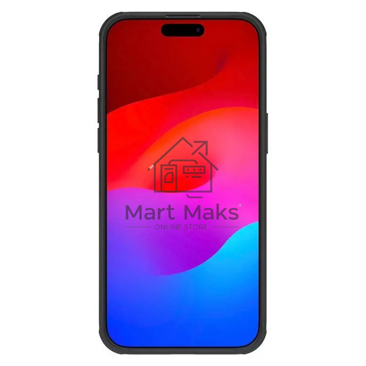 Чехол Super Frosted Shield Pro Magnetic Case, черный, (AP IP15 Pro Max)
