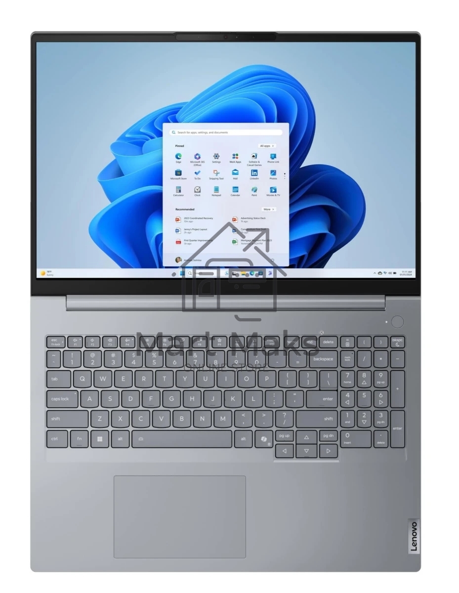 Ноутбук Lenovo ThinkBook 16 G8 IRL Intel Core 7 240H 2500MHz/16