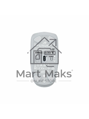 Мышь беспроводная ASUS ROG STRIX IMPACT III WIRELESS, 57g, 2.4GHz RF, Bluetooth, 36K DPI Sensor, 5 Prograммable Button, White