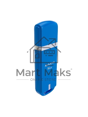 Флешка USB Maxvi P3 (FD16GBUSB20C10P3 sky blue), 16GB, USB 2.0, R/W 12/5, небесно-голубой