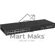Коммутатор Dahua DH-AS5500-24GT4XF, 24×1 Гбит/с + 4×10 Гбит/с SFP+, управляемый