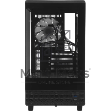 Корпус ACCORD ACC-ZM3B Black, Mini-Tower, чёрный, 1 x 120 мм