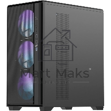 Корпус Formula Air Mesh G5 Black, Mini-Tower, чёрный, 3 x 120 мм