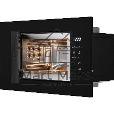 Микроволновая печь встраиваемая Weissgauff HMT-206 Compact Grill черный, 20 л, 700 Вт, переключатели - сенсор