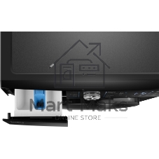Стиральная машина Weissgauff WM 4106 D Black Edition черный, загрузка фронтальная 6 кг, 1000 об/мин, класс: А