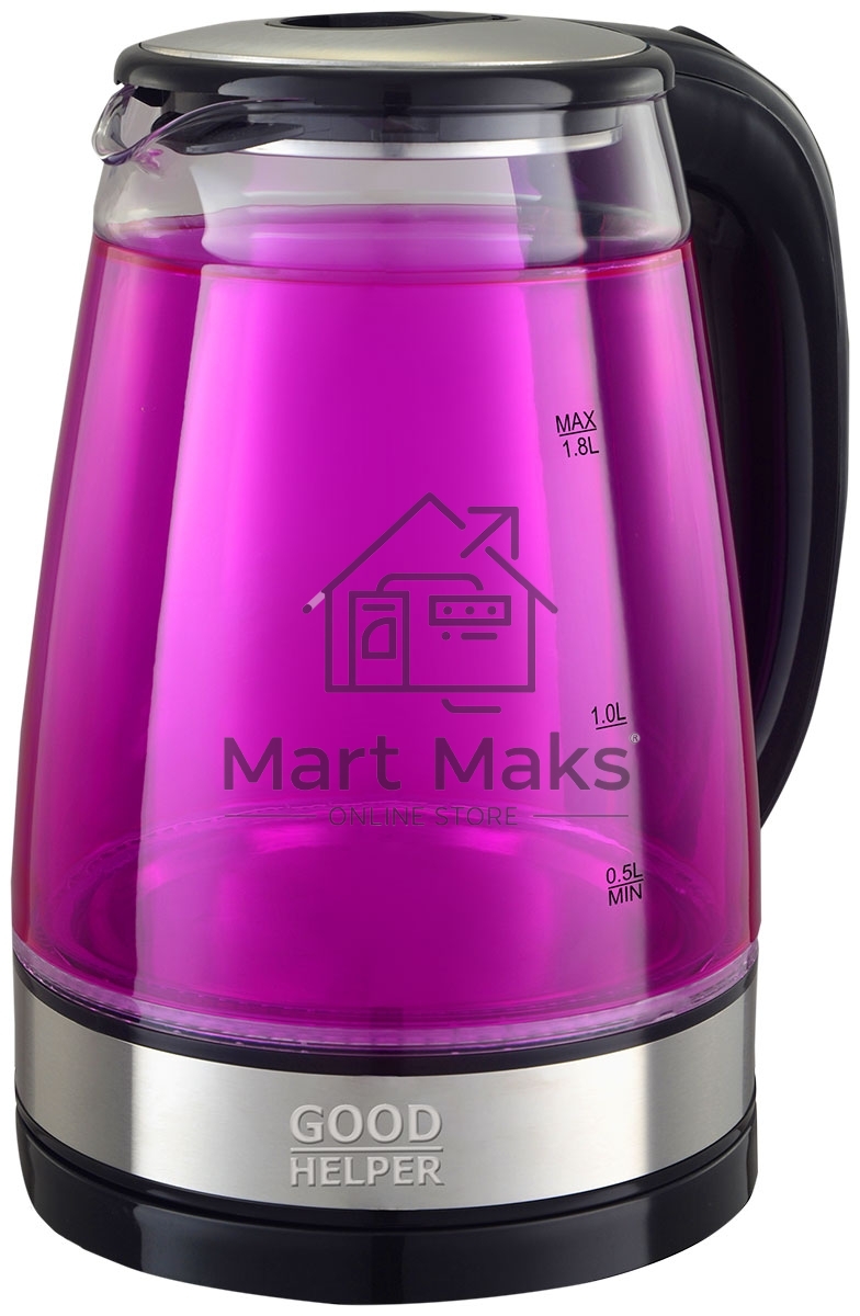 Чайник электрический Goodhelper KPG-1810 pink
