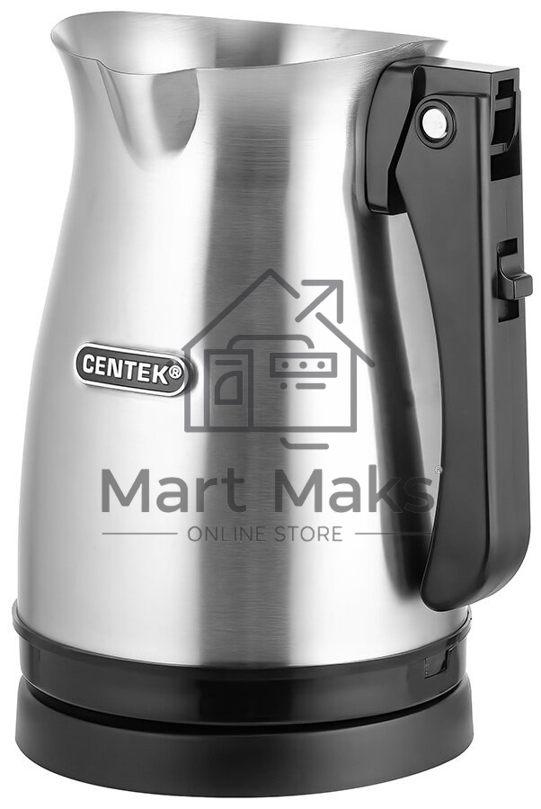 Электрическая турка Centek CT-1099 SS серебристый, исп. кофе - молотый, 0.5 л, 480 Вт