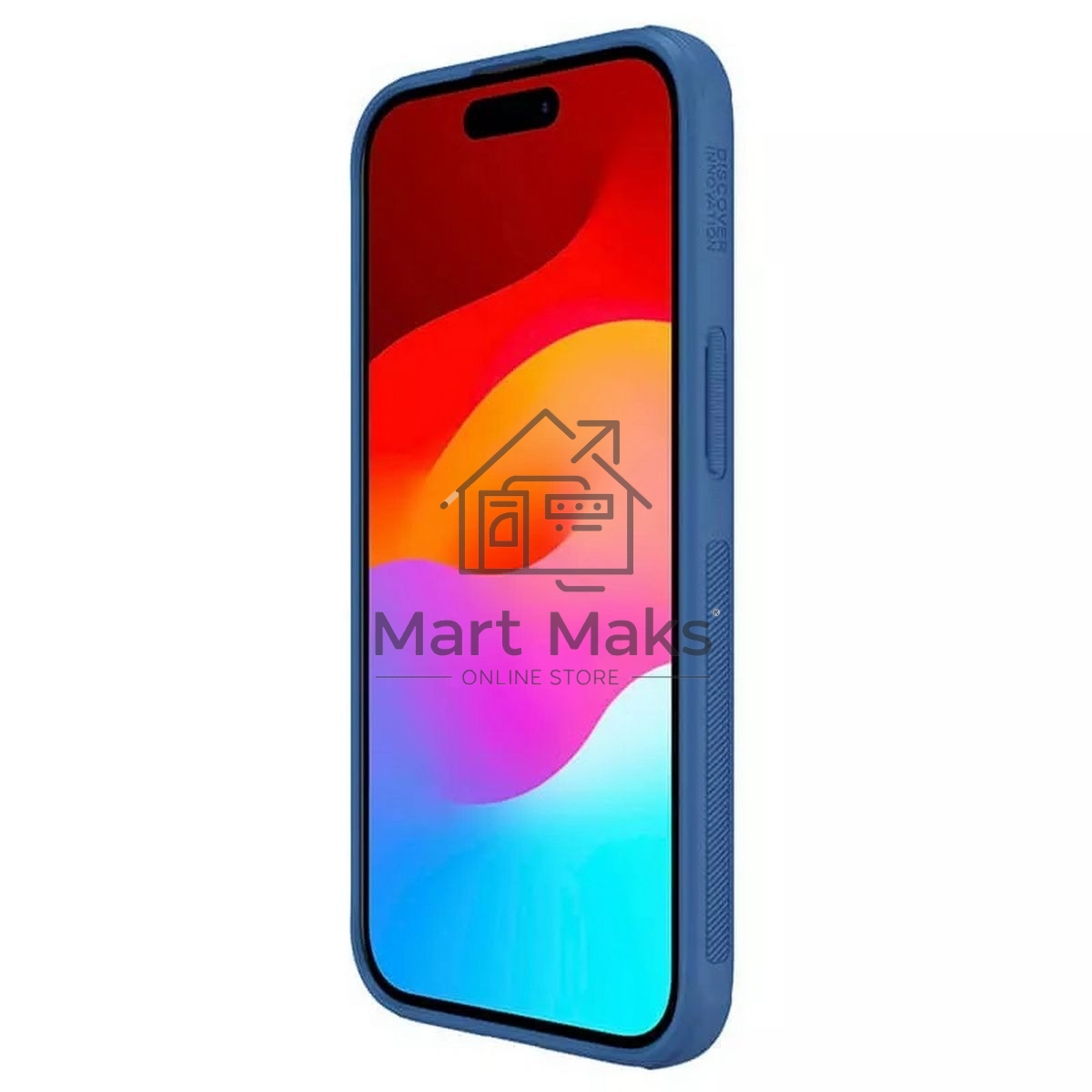 Чехол Super Frosted Shield Pro, синий, (AP IP15)