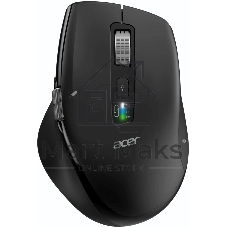 Мышь беспроводная Acer OMR406 черный, 4800 dpi, радиоканал, Bluetooth, USB, кнопки - 8