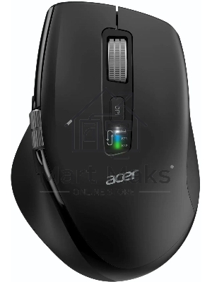 Мышь беспроводная Acer OMR406 черный, 4800 dpi, радиоканал, Bluetooth, USB, кнопки - 8