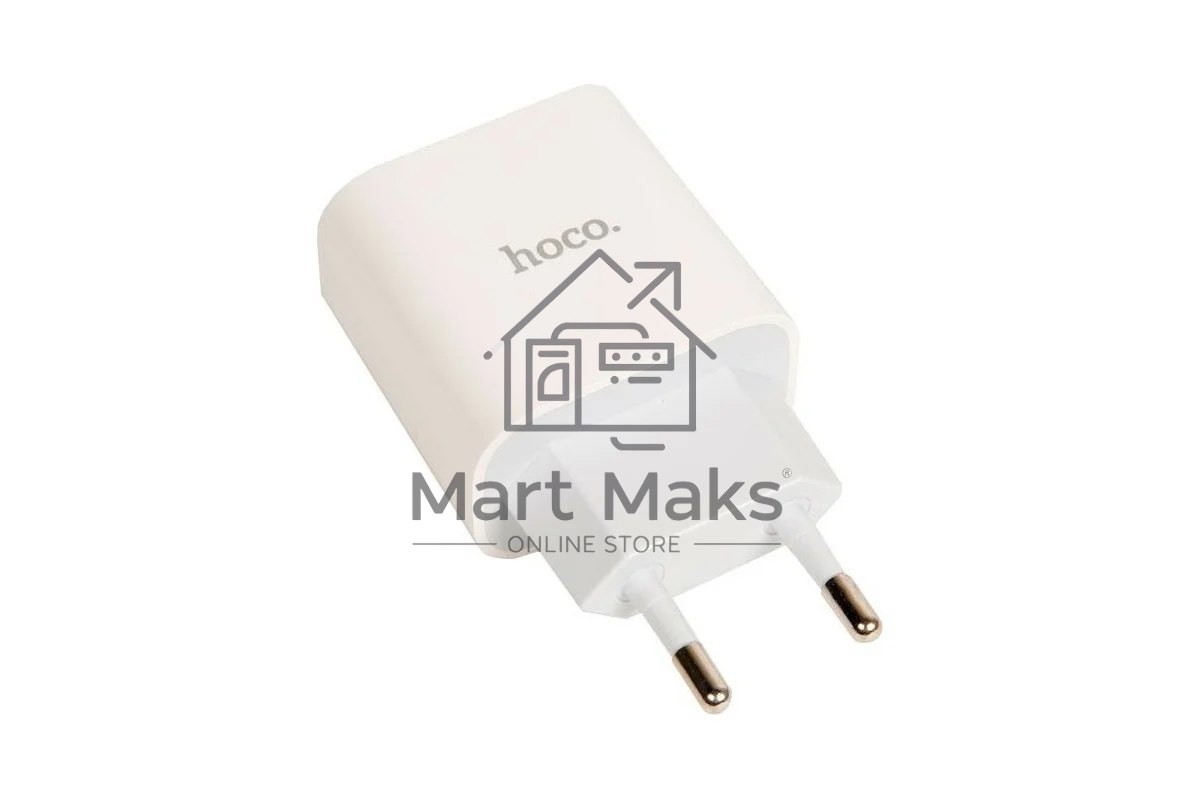 Блок питания (сетевой адаптер) HOCO C76A Plus Speed PD20W, белый
