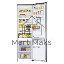 Холодильник Samsung RB38C600CS9/EF серебристый двухкамерный 276/114л морозилка снизу, No Frost