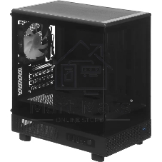 Корпус ACCORD ACC-ZM3B Black, Mini-Tower, чёрный, 1 x 120 мм