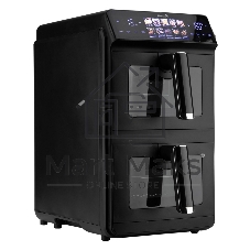 Аэрогриль Eltronic 777-03 черный, 2600 Вт, 12 л, сенсор, 10 программ