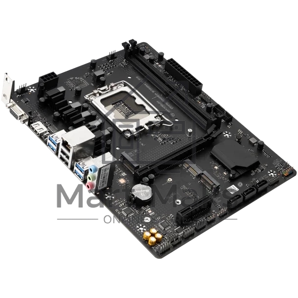 Материнская плата Maxsun Challenger B760M D5, LGA 1700, Intel B760, 2xDDR5, 3xSATA, 2xM.2, 1xPCIe 4.0 x16, 1xPCIe x4, 1xVGA, 1xHDMI, 1x 1Gb LAN, 2xUSB-A 2.0, 4xUSB-A 3.2 Gen 1, 5.1, mATX
