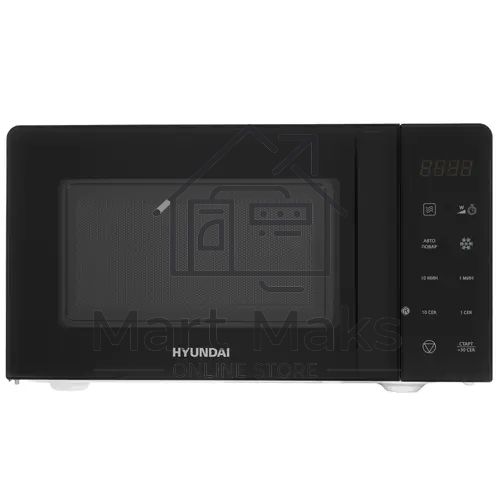 Микроволновая печь Hyundai HYM-D3030 черный, 20 л, 700 Вт, переключатели - сенсор