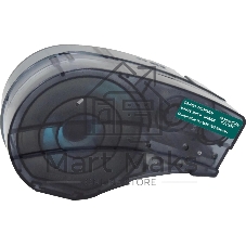 Картридж ленточный Cactus CS-M21-750595GN белый шрифт, зеленый фон (19.1 мм, 6.4 м) для Brady BMP21-PLUS, BMP21-LAB
