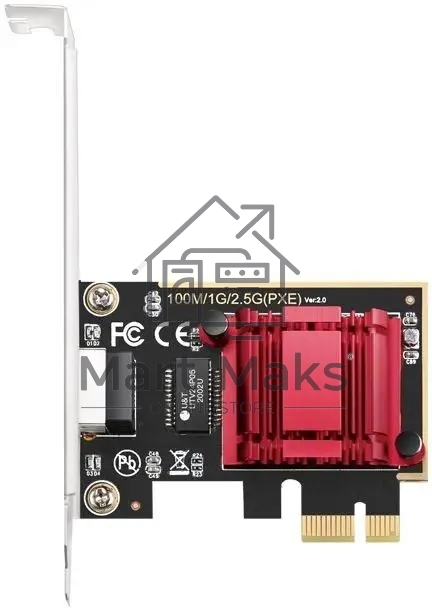 Сетевой адаптер Cudy PE25 PCI Express 2.5G Ethernet