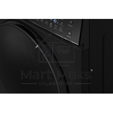 Стиральная машина Weissgauff WM 4106 D Black Edition черный, загрузка фронтальная 6 кг, 1000 об/мин, класс: А