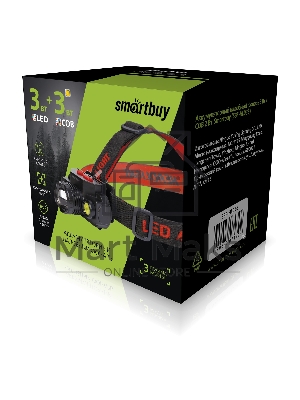 Фонарь налобный Smartbuy (SBF-HL036) черный