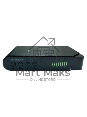 Ресивер DVB-T2 Hyundai H-DVB200 черный