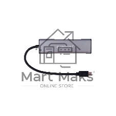 USB-концентратор Gembird UHB-U3P7-02, USB Type-C 3.1, 7хUSB, USB Type-C