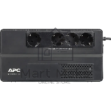 Источник бесперебойного питания APC Back-UPS BV1000I-GR / 1000ВА / 600Вт / 4 х CEE 7 (евророзетка)