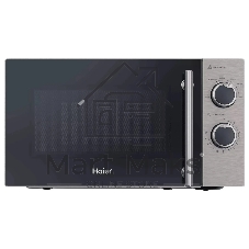 Микроволновая печь Haier HMG-MM207SA серебристый, 20 л, 700 Вт, переключатели - поворотный механизм