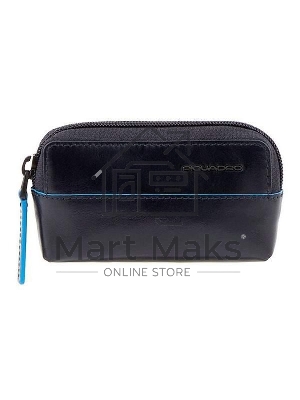 Ключница Piquadro Blue Square Revamp PC4216B2V/BLU, натур.кожа, синий