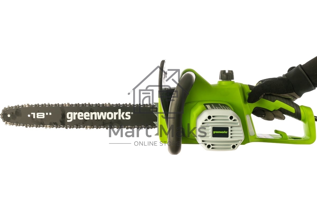 Цепная пила электрическая Greenworks GCS2046, 2000W, 45 см [20037]