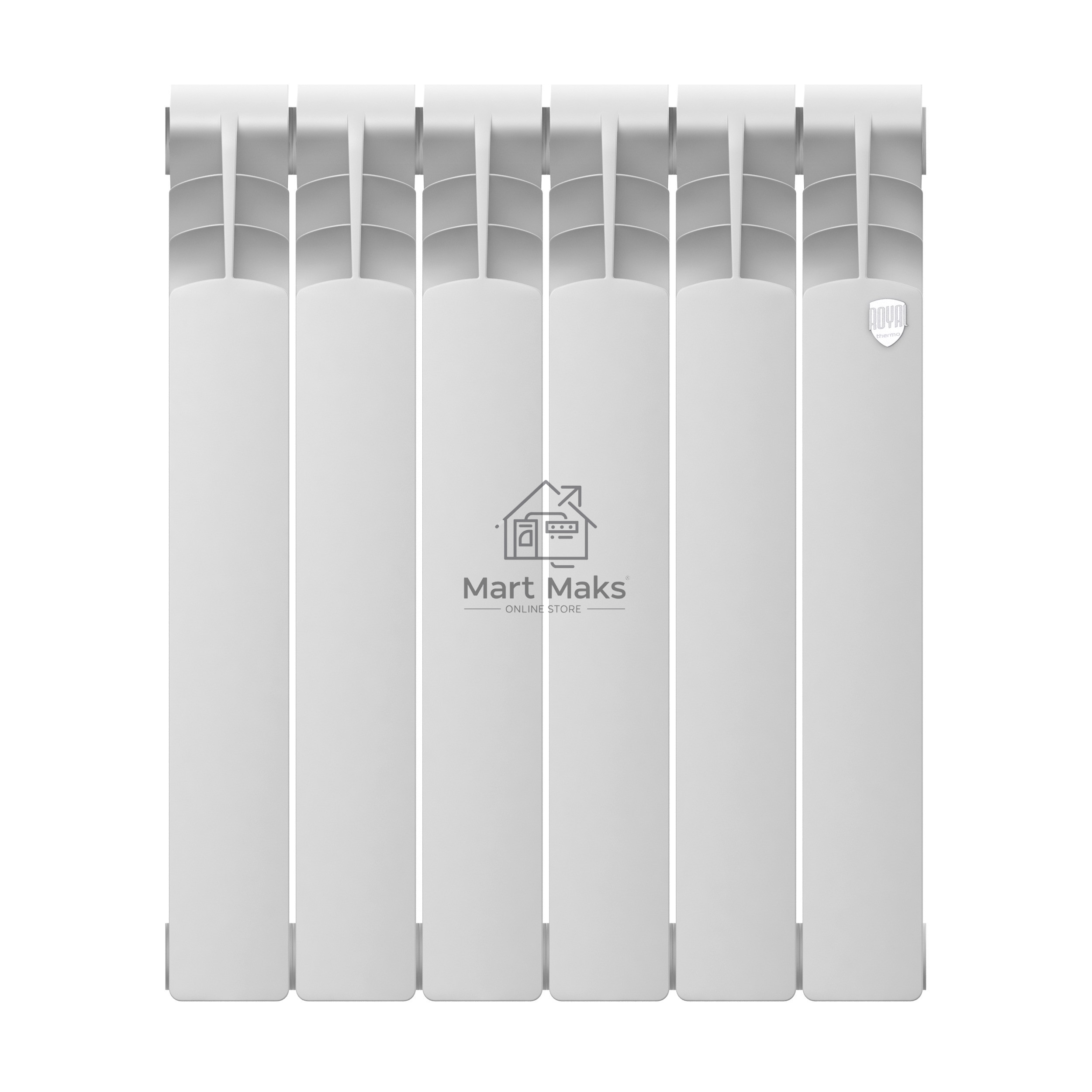 Радиатор алюминиевый Royal Thermo Revolution A 500 - 6 секц.