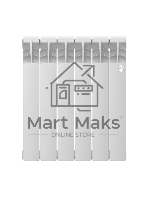 Радиатор алюминиевый Royal Thermo Revolution A 500 - 6 секц.