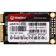 Накопитель SSD KingSpec MT-1Tb, 1Tb, SATA III, mSATA, R/W 550/500