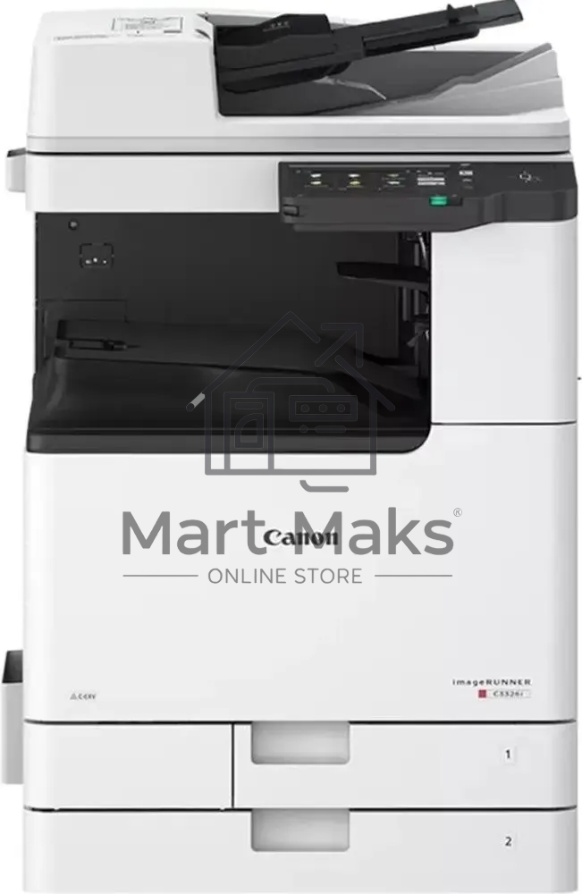 МФУ лазерный Canon imageRUNNER C3326i (5965C005), A3, цветное, печ. 26 стр/мин. (А4) 15 стр/мин. (А3), скан. до 70 стр/мин., 1200х1200 dpi (печать) 600х600 dpi (скан.), USB, RJ-45, Wi-Fi, Air Print, Mopria (без стартовых картриджей)