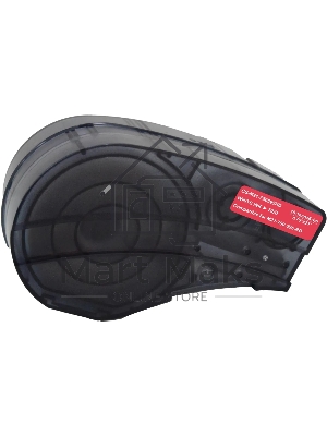 Картридж ленточный Cactus CS-M21-750595RD белый шрифт, красный фон (19.1 мм, 6.4 м) для Brady BMP21-PLUS, BMP21-LAB