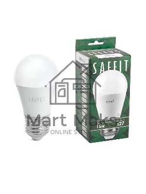 Лампа светодиодная Feron SBG4515 LED 15Вт Е27 белый матовый шар