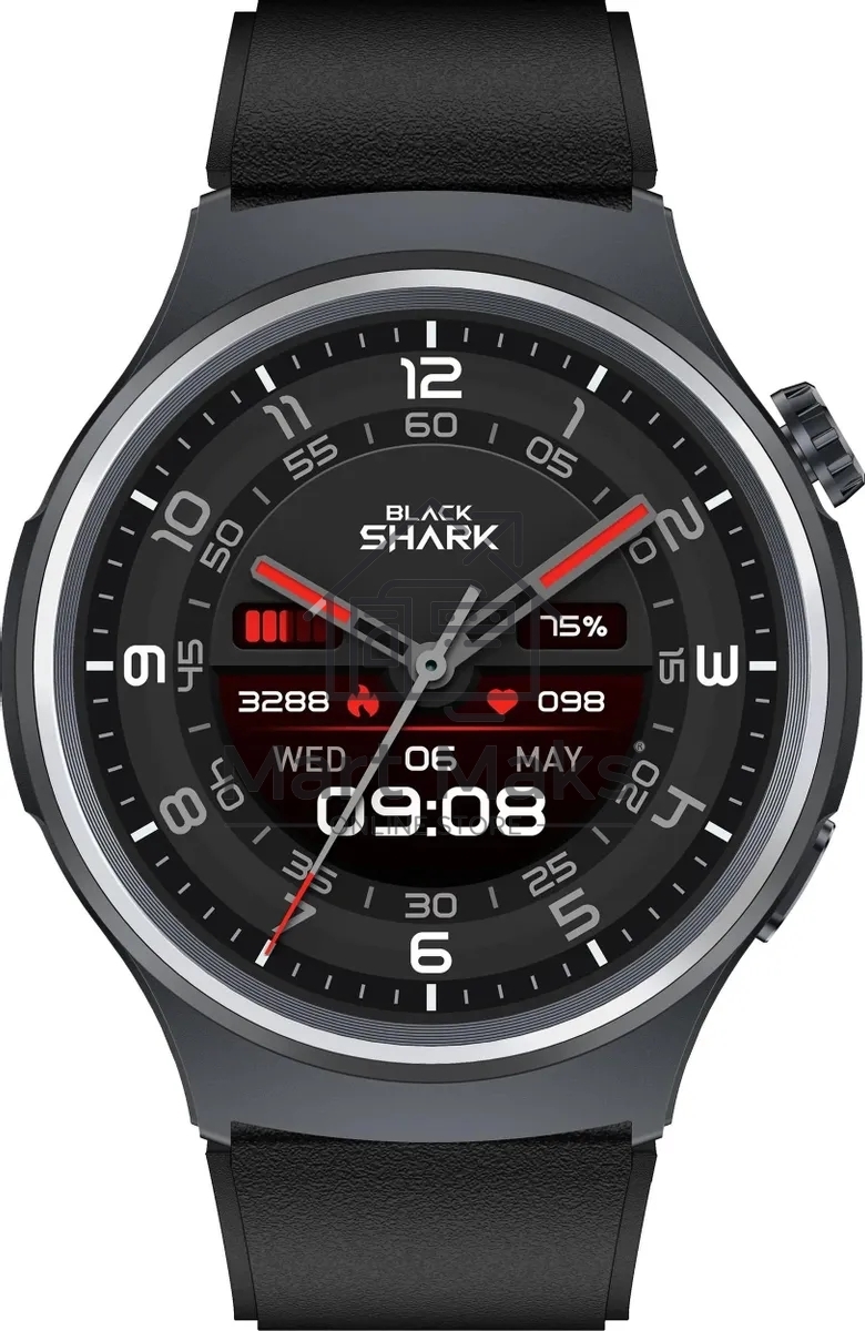 Смарт-часы Black Shark BS-W2404 (A3) AMOLED корп.черный рем.черный (1746935)