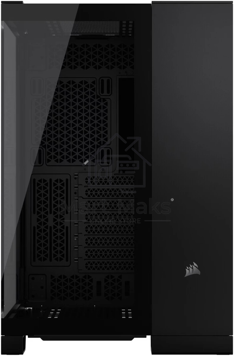 Компьютерный корпус без блока питания Case Corsair iCUE LINK 6500X RGB, Midi-Tower, TG, 3x120mm RGB, 4xUSB-A 3.2, 1xUSB 3.2 Type-C, E-ATX, ATX, mATX, mITX черный