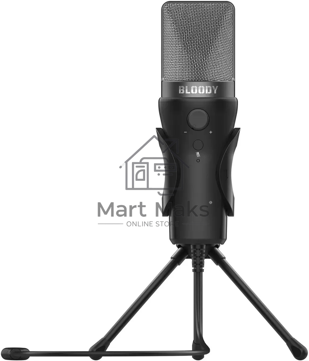 Микрофон проводной A4Tech Bloody GM20 2.3м черный