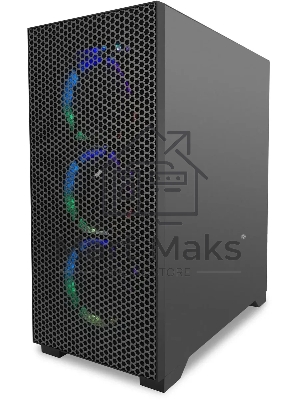 Компьютер IRU Tactio 510B7GP TWR i5 14400F (2.5) 32Gb SSD1Tb RTX 5070 12Gb Windows 11 Pro GbitEth 750W черный (RUS) (2126637)