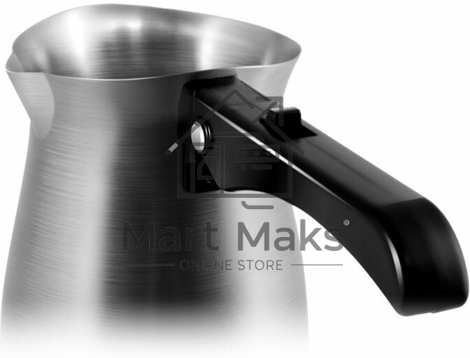 Электрическая турка Centek CT-1099 SS серебристый, исп. кофе - молотый, 0.5 л, 480 Вт