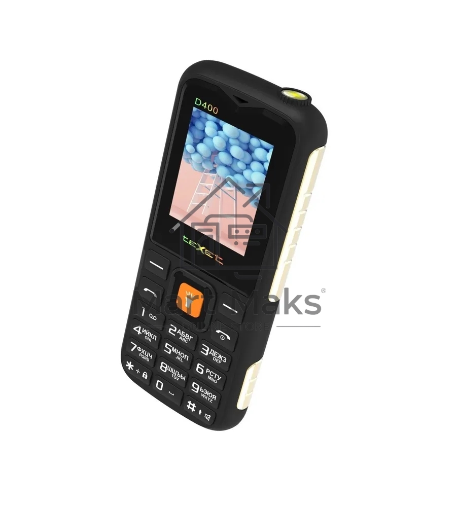 Мобильный телефон teXet TM-D400 цвет черный