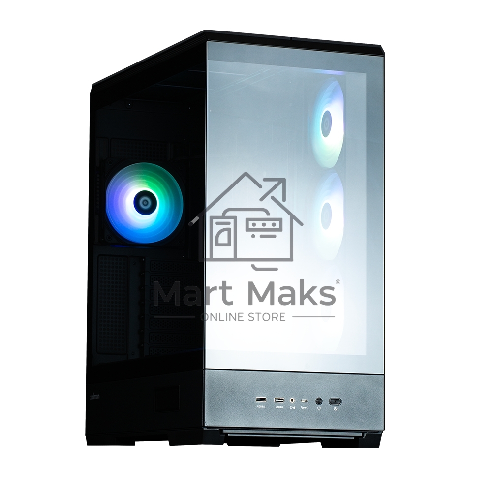 Компьютерный корпус ZALMAN P50 DS, ATX, BLACK, WINDOW, 2x3.5