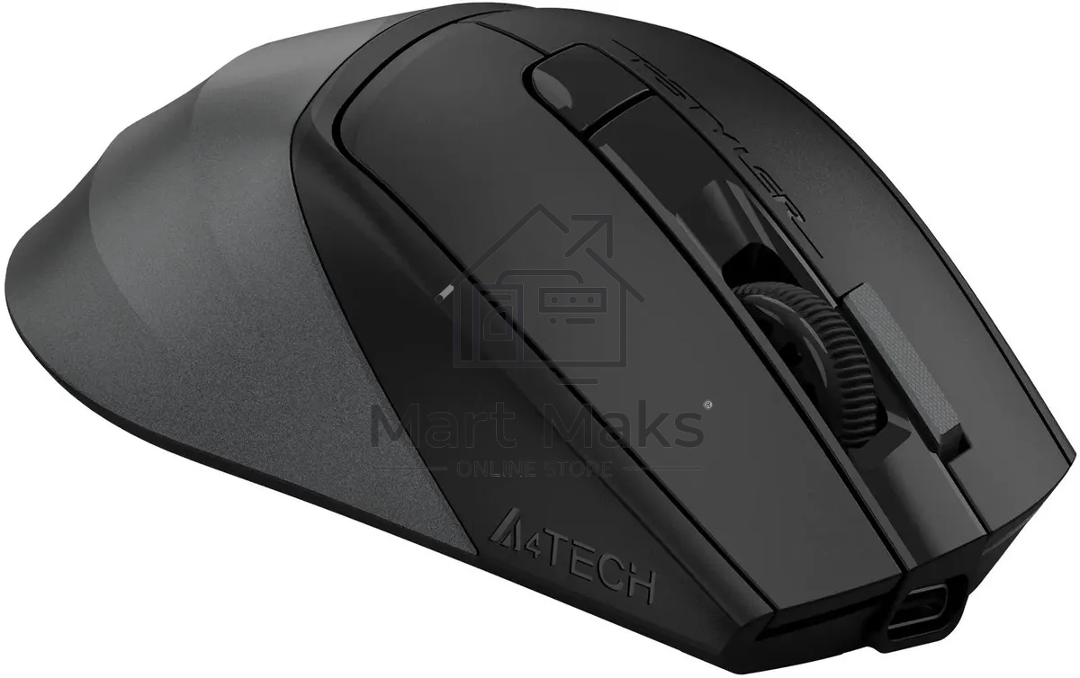 Мышь беспроводная A4Tech Fstyler FB45CS Air2 серый, 2000 dpi, радиоканал, Bluetooth, USB, кнопки - 7