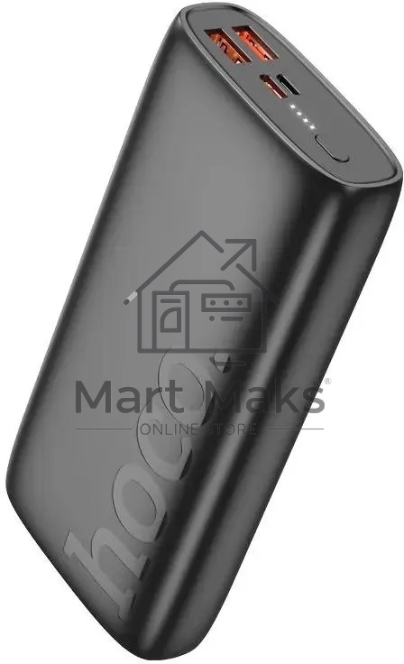 Портативный аккумулятор Hoco J122A Respect 20000mAh QC/PD 22.5W 3A USB-A/USB-C черный
