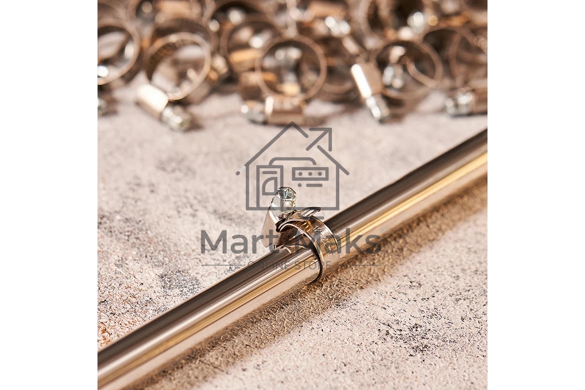 Хомут стальной Rexant червячный 12-20