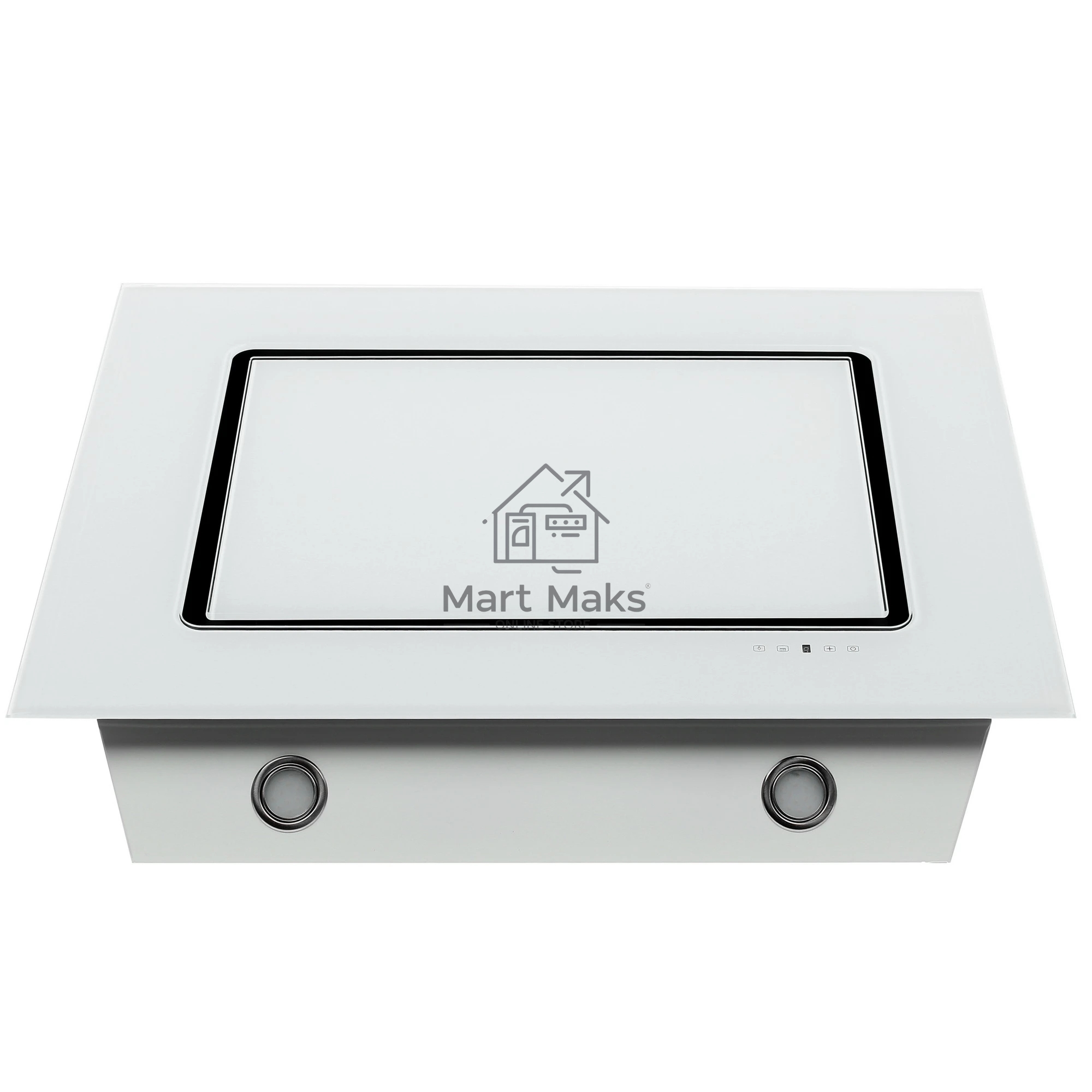 Вытяжка наклонная Elikor Оникс 90П-1000-Е4Д белый, 90 см, 1000 куб. м/ч, 59 дБ