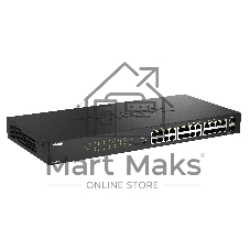 Коммутатор D-Link DGS-1026P/A1A, 24×1 Гбит/с + 2×1 Гбит/с SFP, неуправляемый