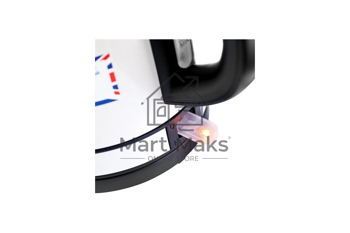 Чайник электрический BRAYER BR1005YE . 2200Вт, STRIX, сталь окраш, термометр,роз.